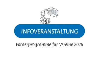 Informationsveranstaltung zu den Förderprogrammen