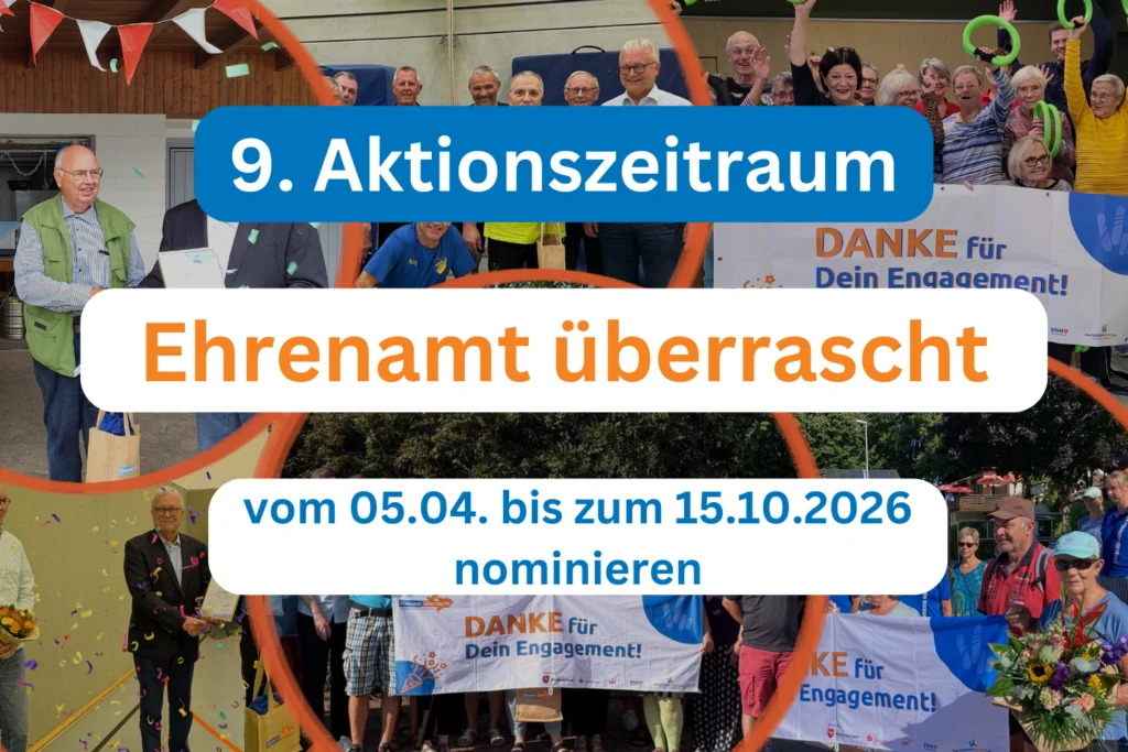 Titelbild für Ehrenamt Überrascht