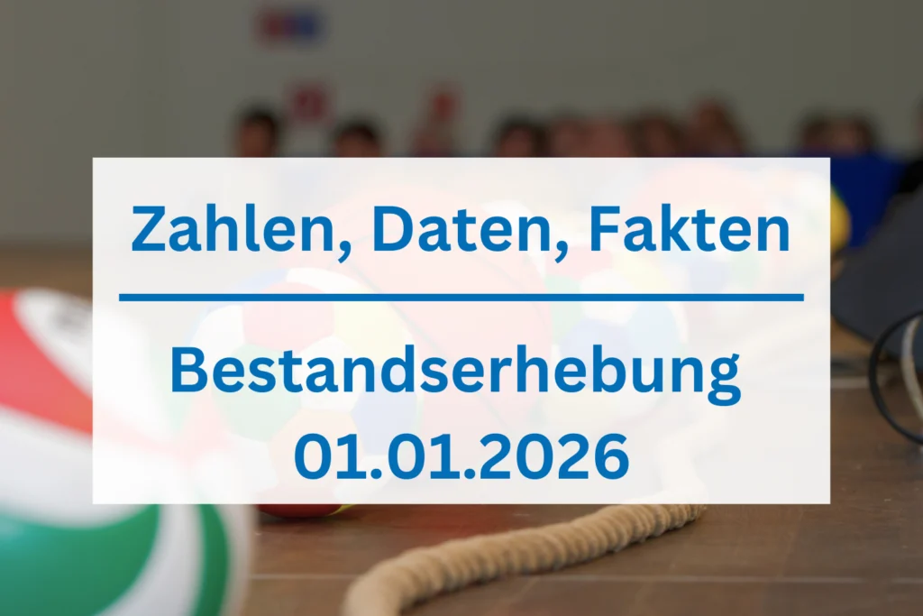 Bestandserhebung 01.01.2026. Zahlen, Daten, Fakten