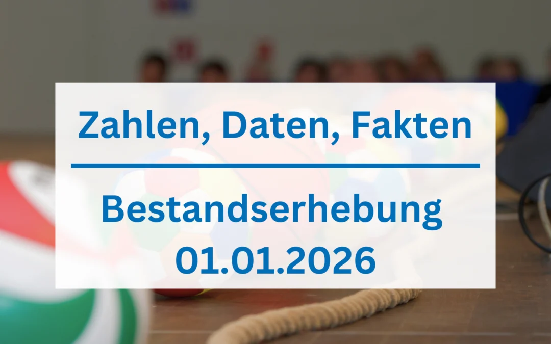 Zahlen, Daten, Fakten – Bestandserhebung 01.01.26