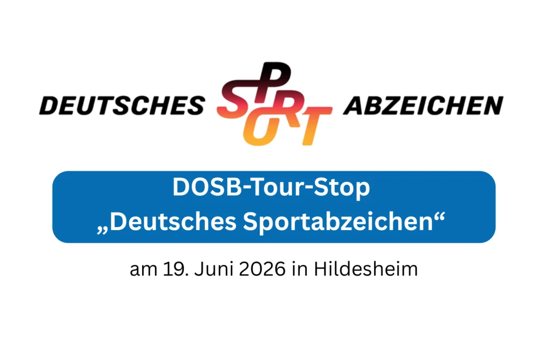 DOSB-Tour-Stop „Deutsches Sportabzeichen“ in Hildesheim
