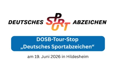 DOSB-Tour-Stop „Deutsches Sportabzeichen“ in Hildesheim