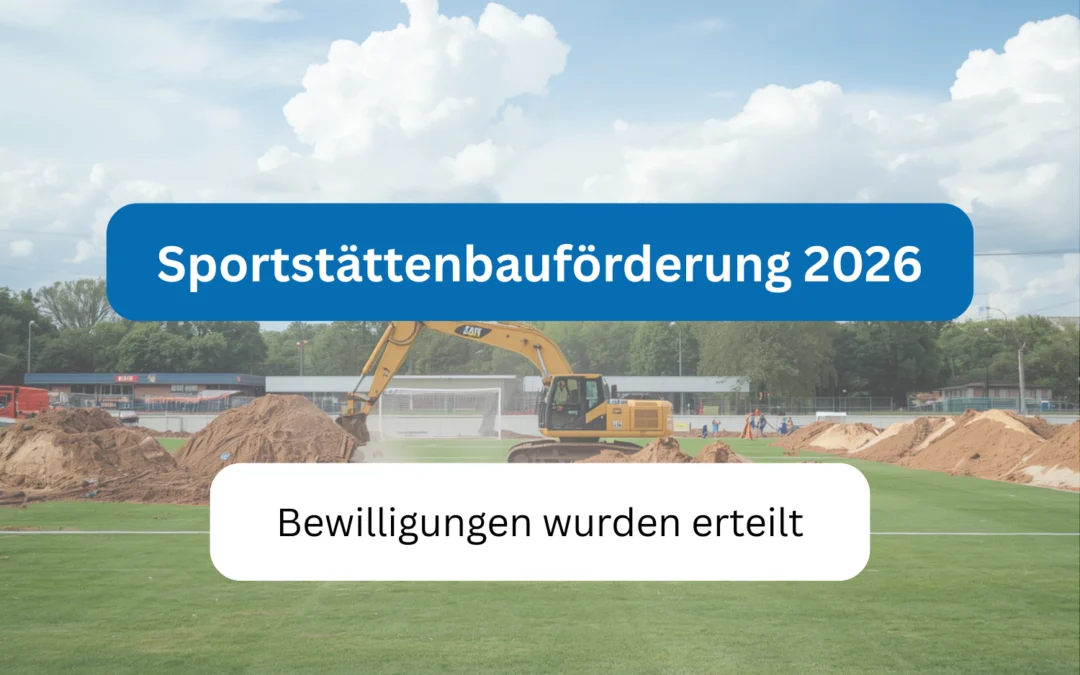 Sportstättenbauförderung 2026
