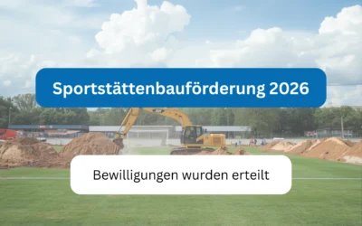 Sportstättenbauförderung 2026