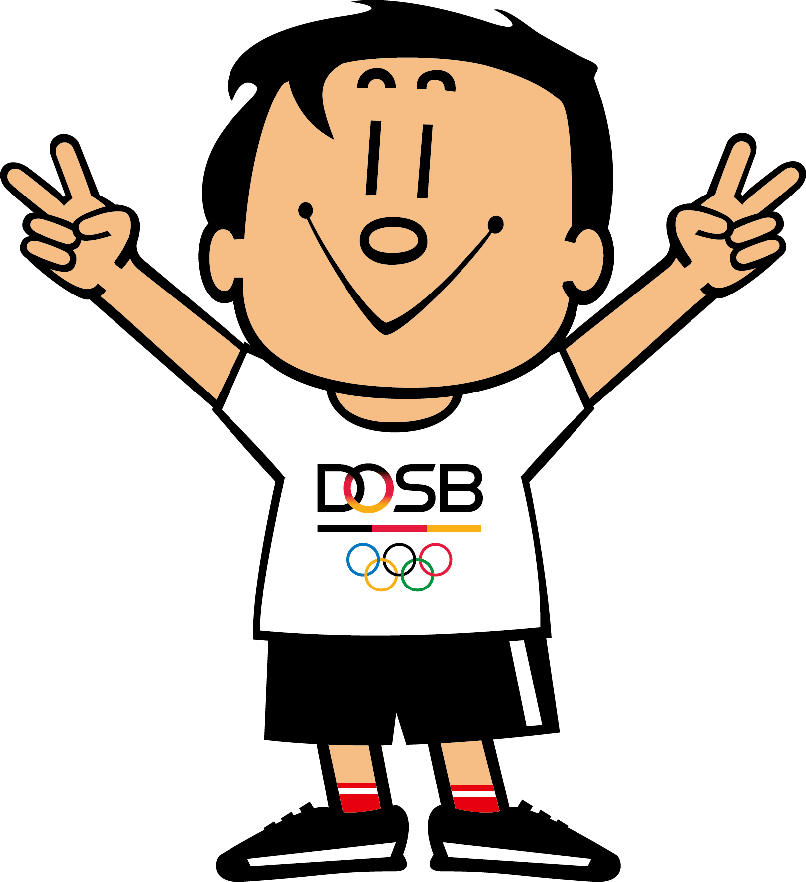 Trimmy - Das Maskottchen des DOSB für die Sportabzeichen