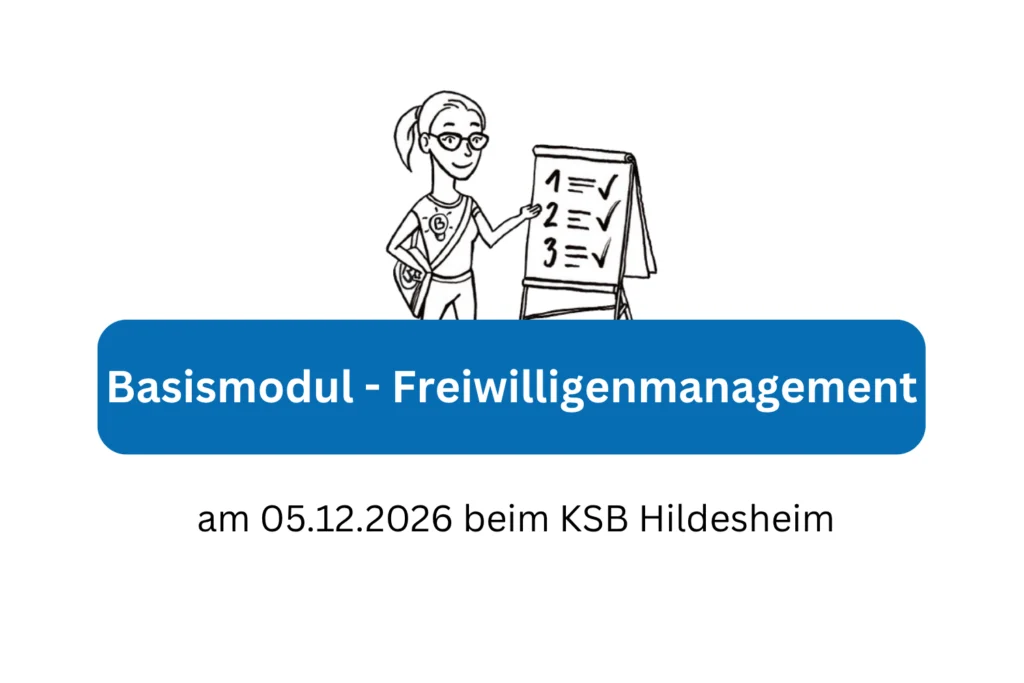 Titelbild Basismodul Freiwilligenmanagement im KSB Hildesheim