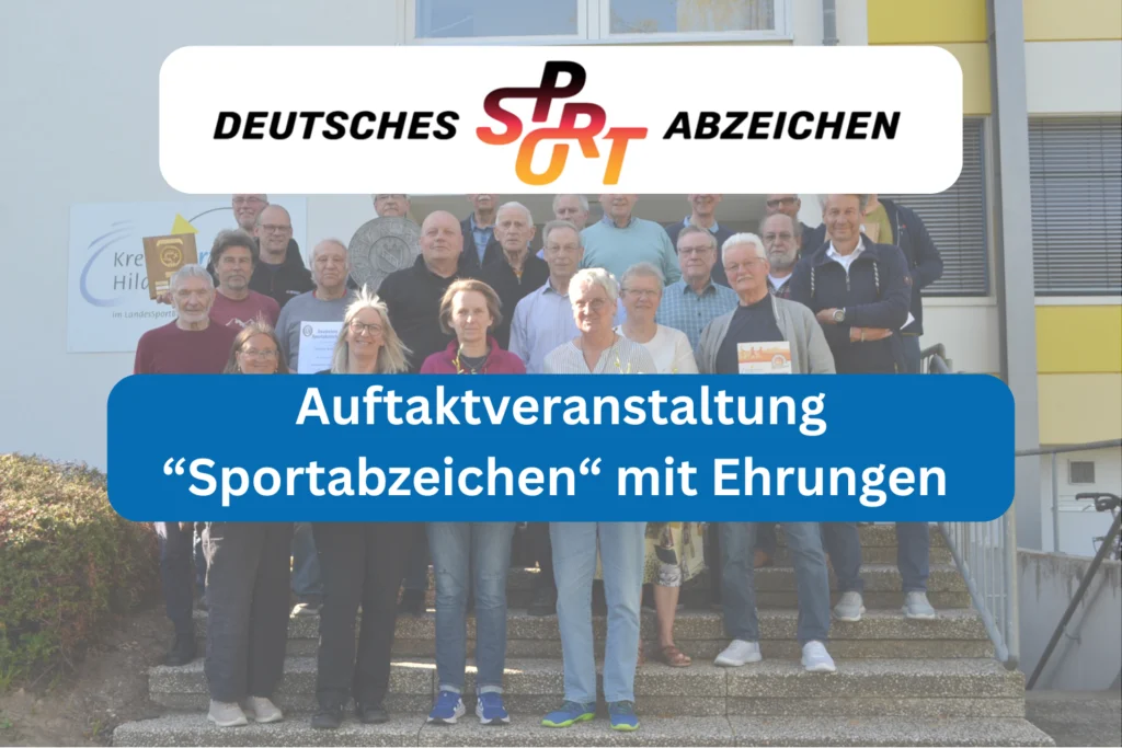 Titelbild für die Auftaktveranstaltung zum Sportabzeichen 2026