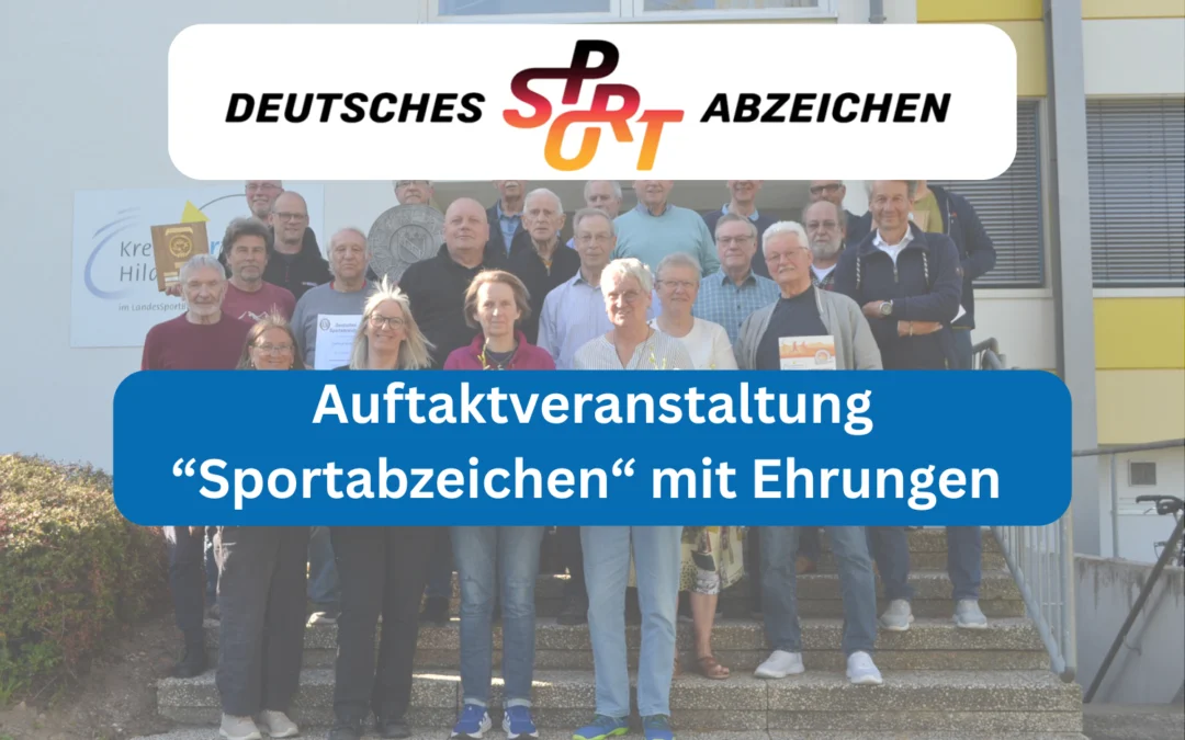 Auftaktveranstaltung „Sportabzeichen“ mit Ehrungen