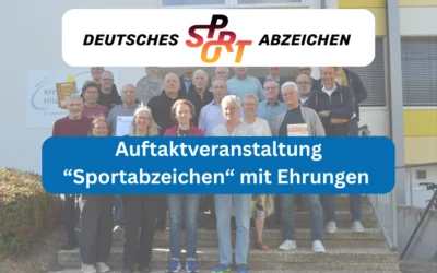 Auftaktveranstaltung „Sportabzeichen“ mit Ehrungen