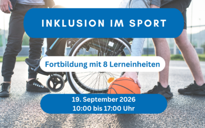 Inklusion im Sport – Fortbildung