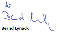 Unterschrift Bernd Lynack