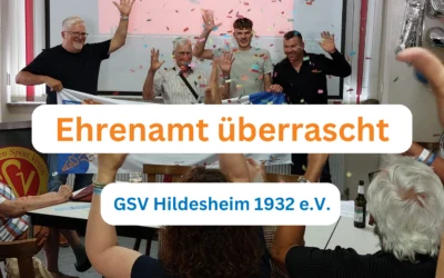 Ehrenamt überrascht beim GSV Hildesheim 1932 e.V.