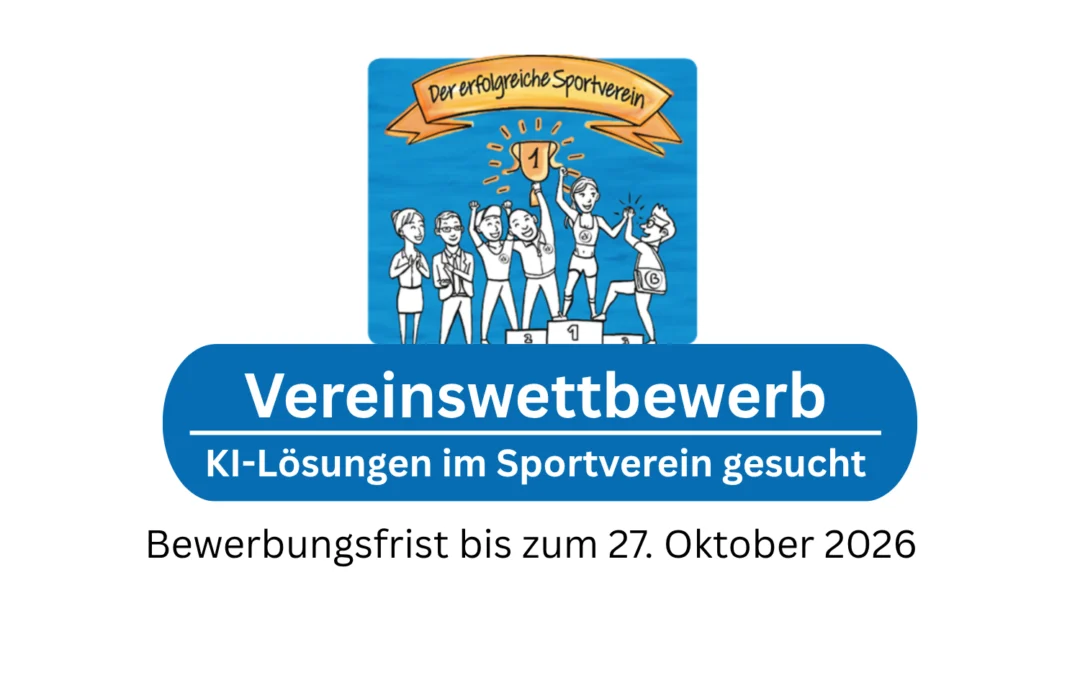 LSB-Wettbewerb: KI-Lösungen im Sportverein