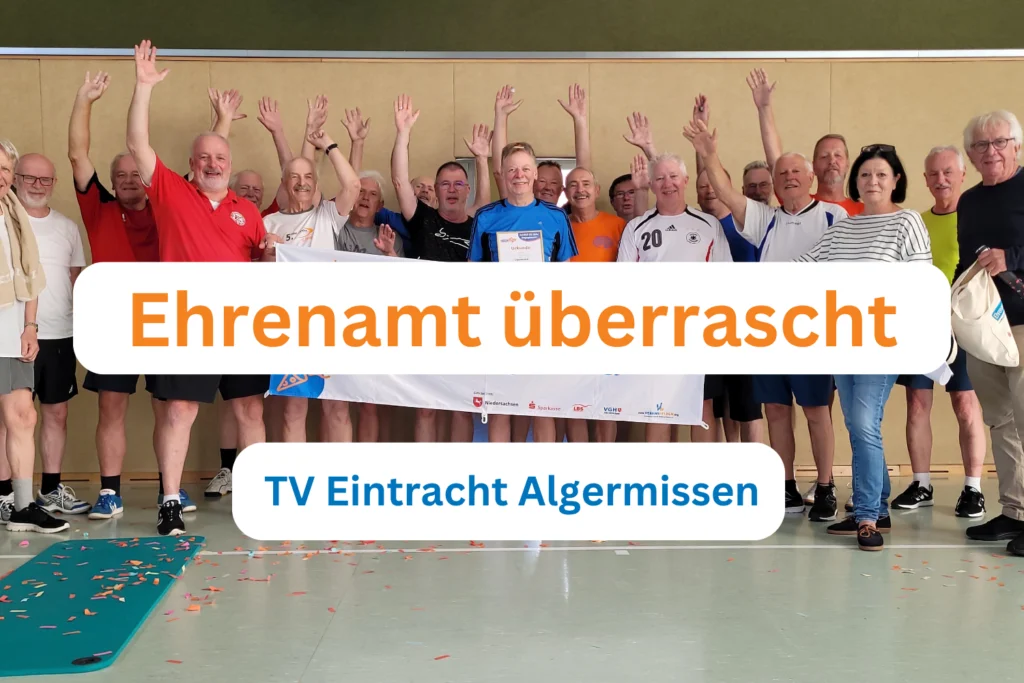Teaser: Ehrenamt überrascht beim TV Eintracht Algermissen