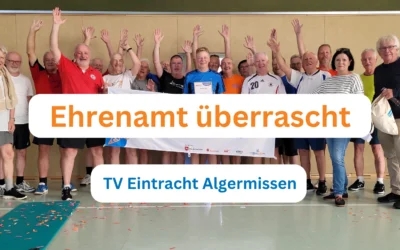 Ehrenamt überrascht beim TV Eintracht Algermissen