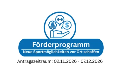 Förderung: neue Sportmöglichkeiten vor Ort