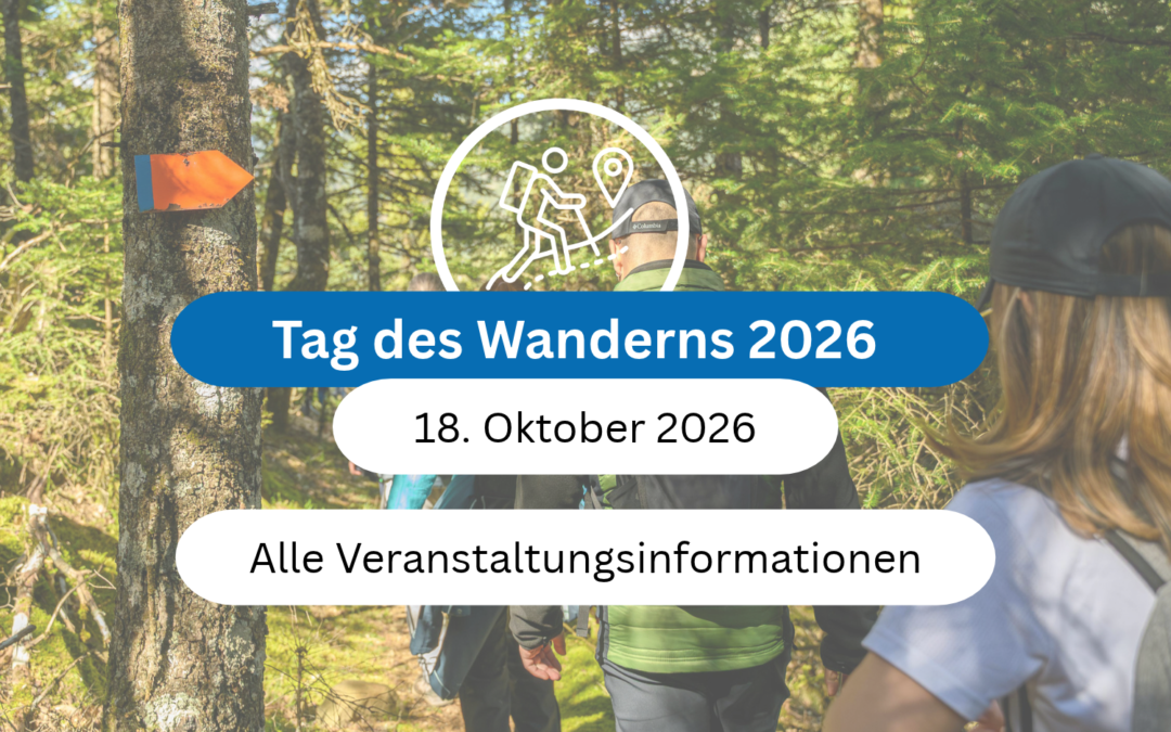 Tag des Wanderns – 18. Oktober 2026